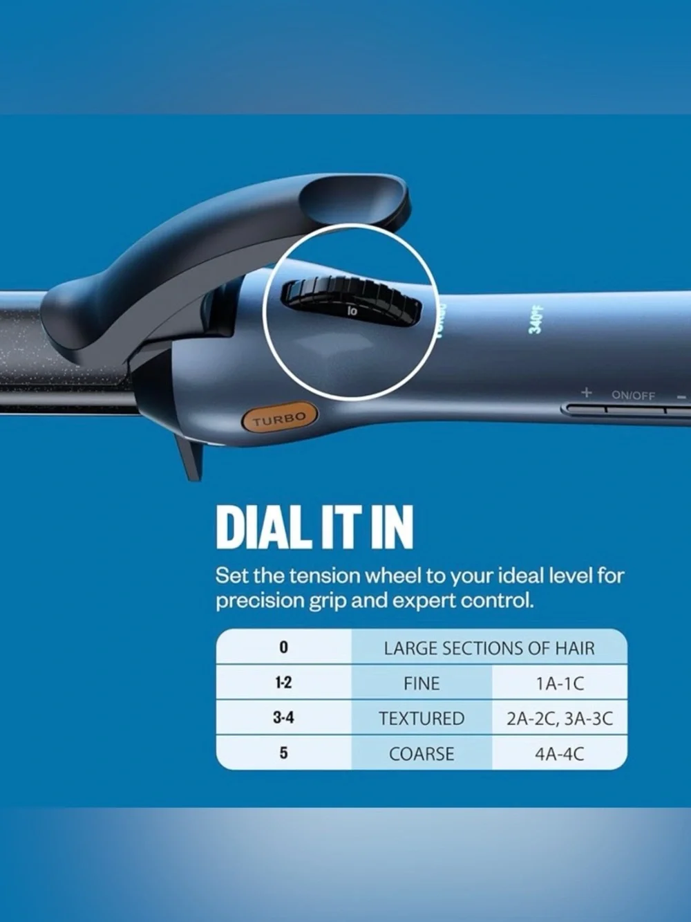 BaBylissPRO Nano Titanium PrecisionGrip 1 Inch Curling Iron